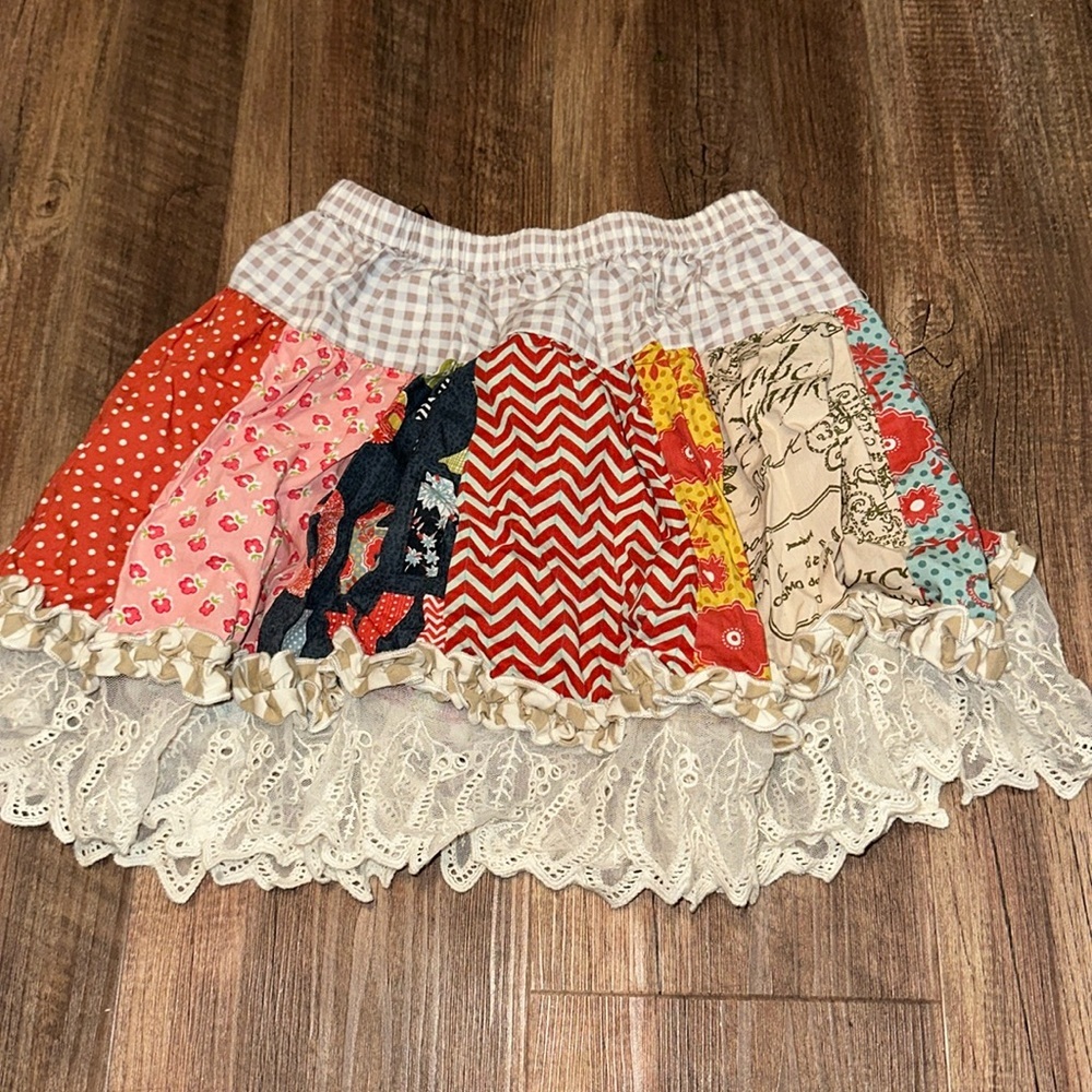 Mustard Pie Skirt Lace Girls size 10